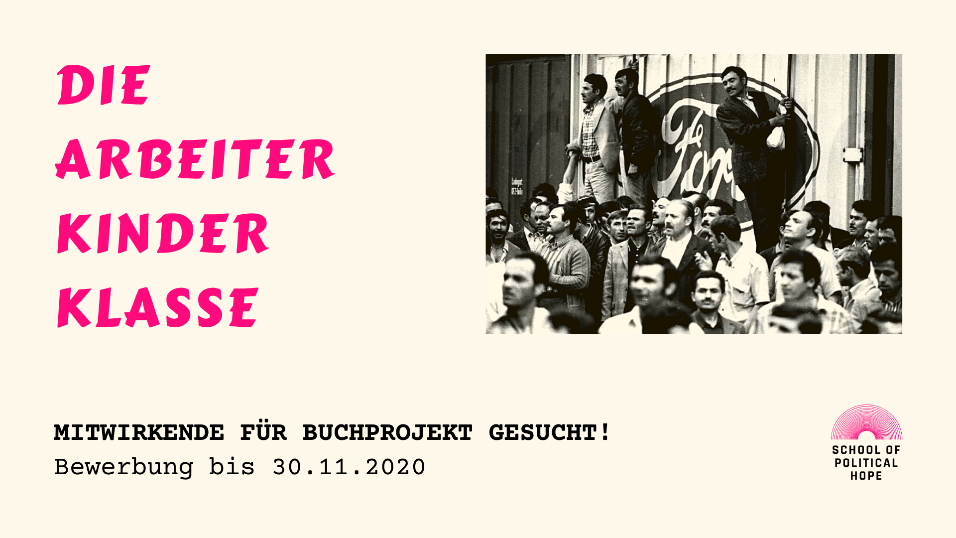 Aufruf für die »Arbeiterkinderklasse«